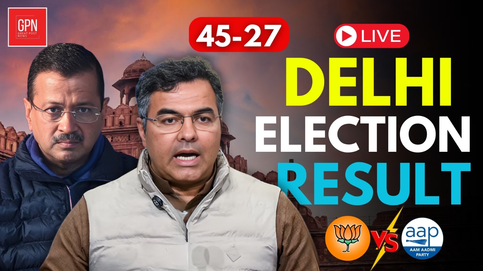 दिल्ली की सत्ता पर कौन बैठेगा || Great Post News