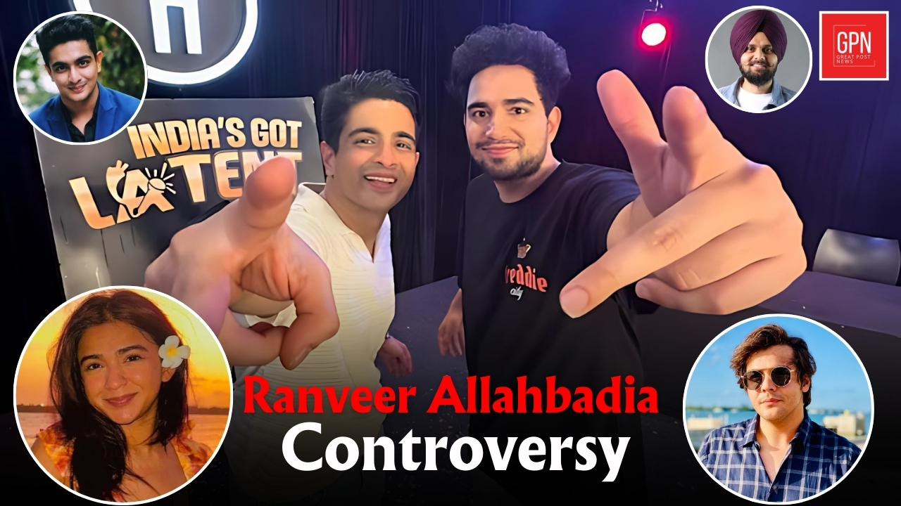 कॉमेडी, कंट्रोवर्सी और क़ानूनी शिकंजा रणवीर अल्लाहाबादिया पर गिरा कानून का हथौड़ा! Great Post News