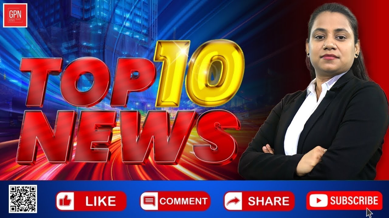 8 April 2025 || Top 10 Headlines In Hindi || Great Post News || #top10