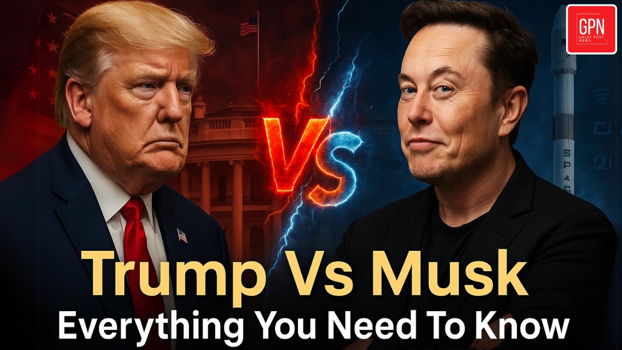 Trump vs Musk: Billionaire Battle for Power & Payback || Great Post News || #trumpvsmusk