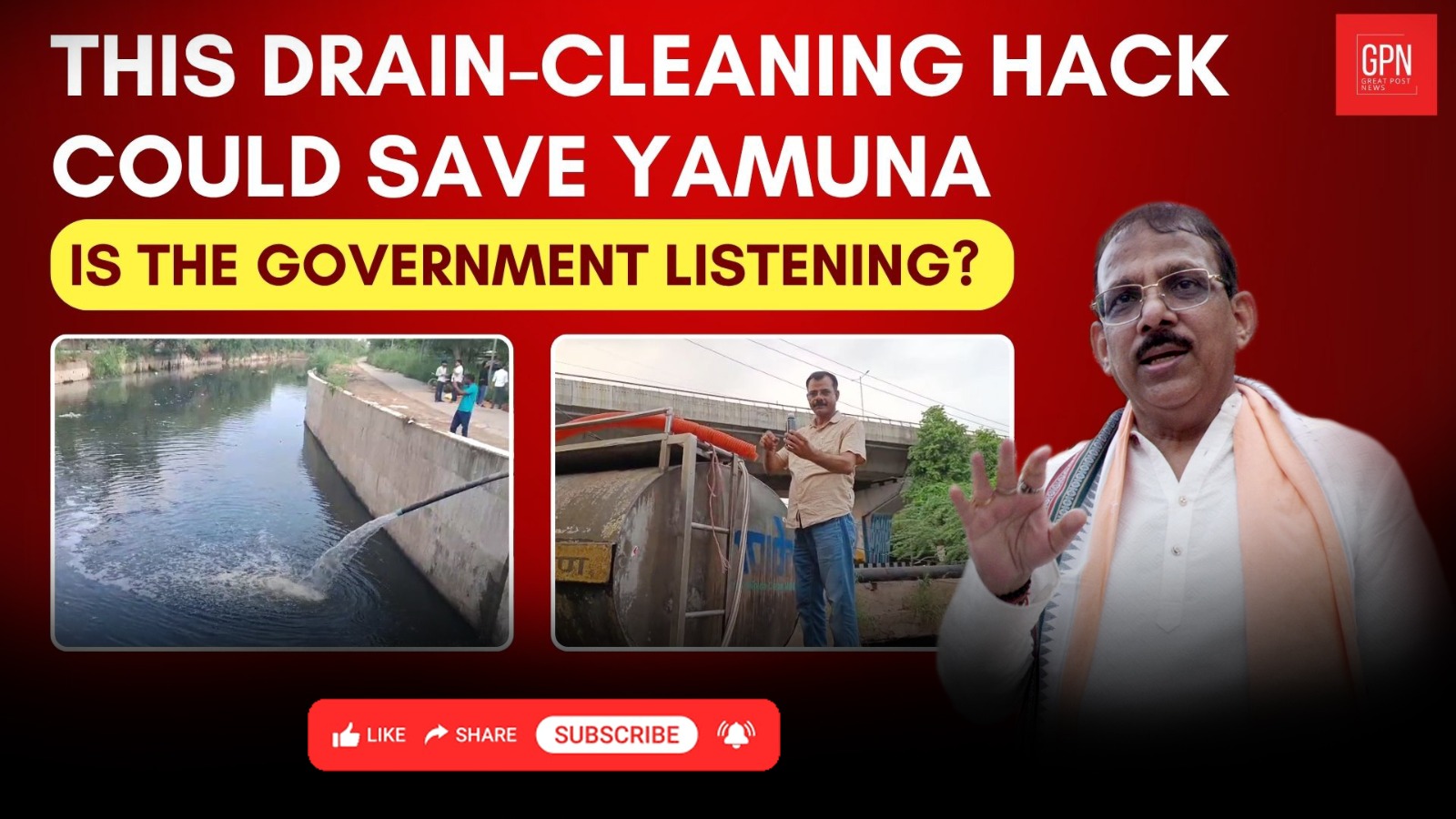 Delhi Government Needs to See What We Did – And Do the Same for Yamuna || Great Post News