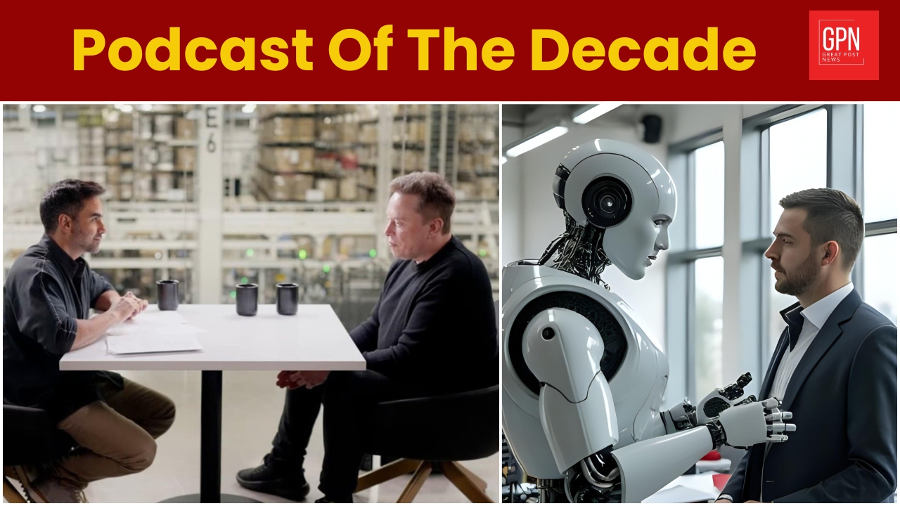 Podcast Of The Decade || Elon Musk’s Bold Claim| Great Post News