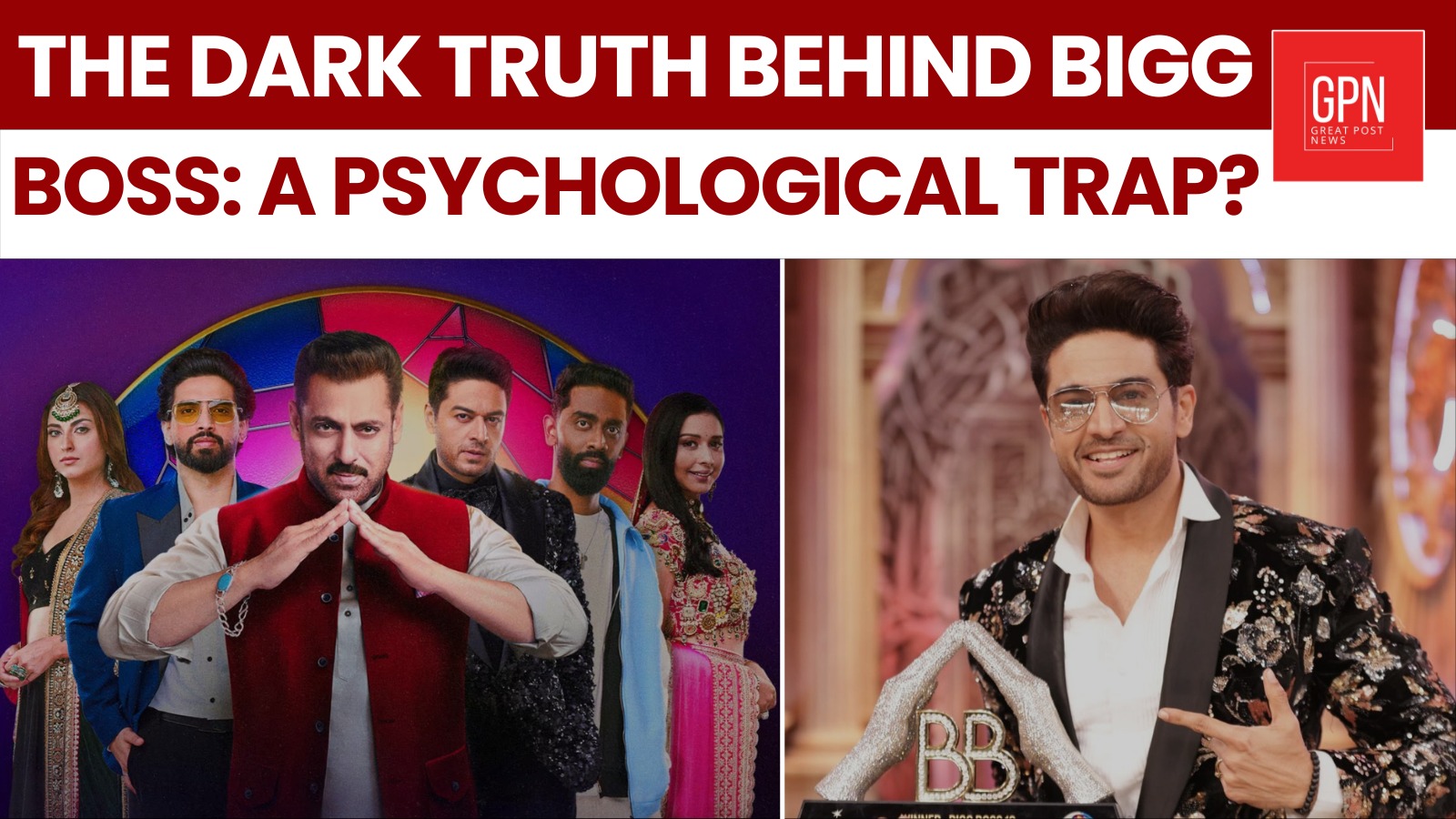 The Dark Truth Behind Bigg Boss A Psychological Trap || Great Post News || #bigboss