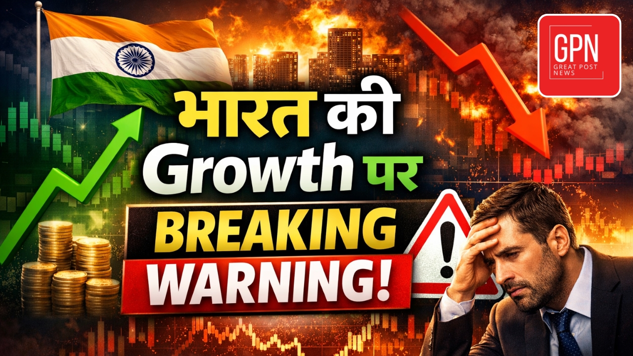 BIG ALERT: भारत की Growth पर नई warning ! क्या भारत की Economy को लेकर सच छुपाया जा रहा है?|| GPN